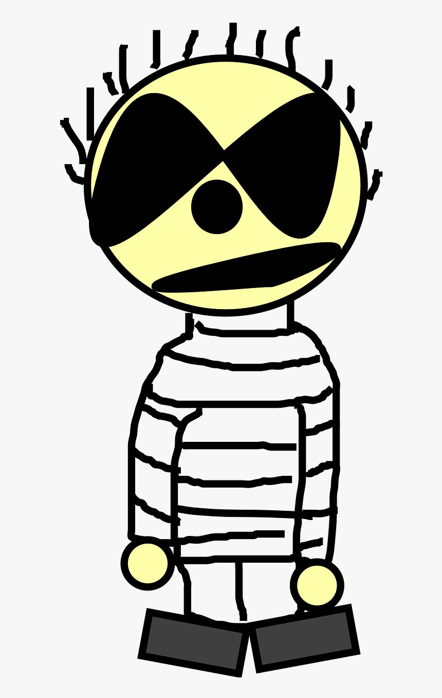 นักโทษ การ์ตูน Png, Transparent Png