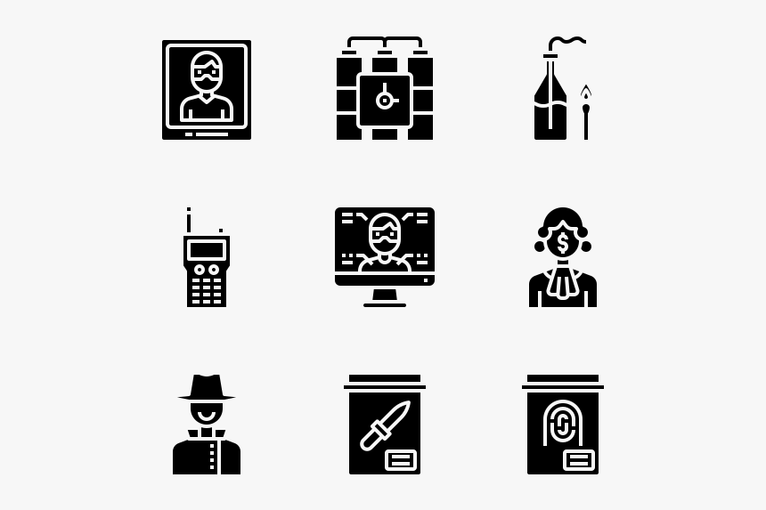 Crime - Graphic Design, HD Png Download