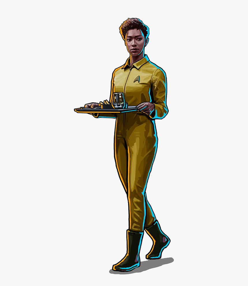 Prisoner Michael Burnham - Star Trek Timelines Guinan Png, Transparent Png