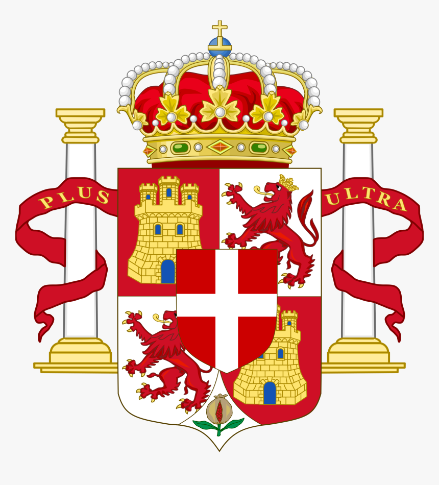 Coa Of Spain - Royal Coat Of Arms Of Spain, HD Png Download