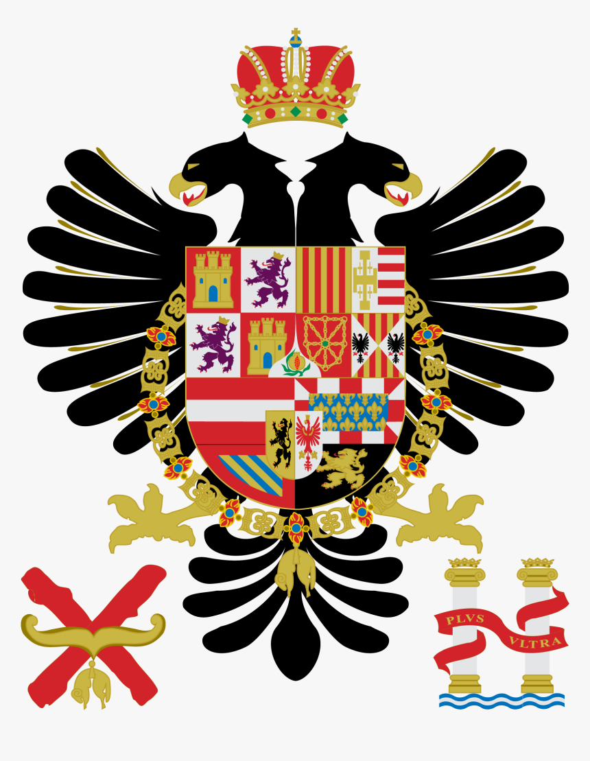 Coa Charles I Of Spain - Coat Of Arms Of Spain, HD Png Download