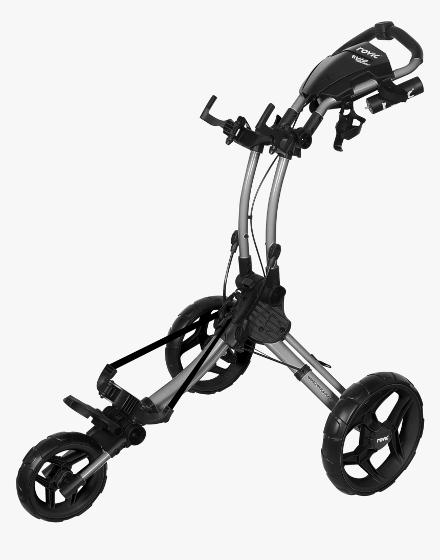 Rovic Rv1d Disc Golf Cart White, HD Png Download