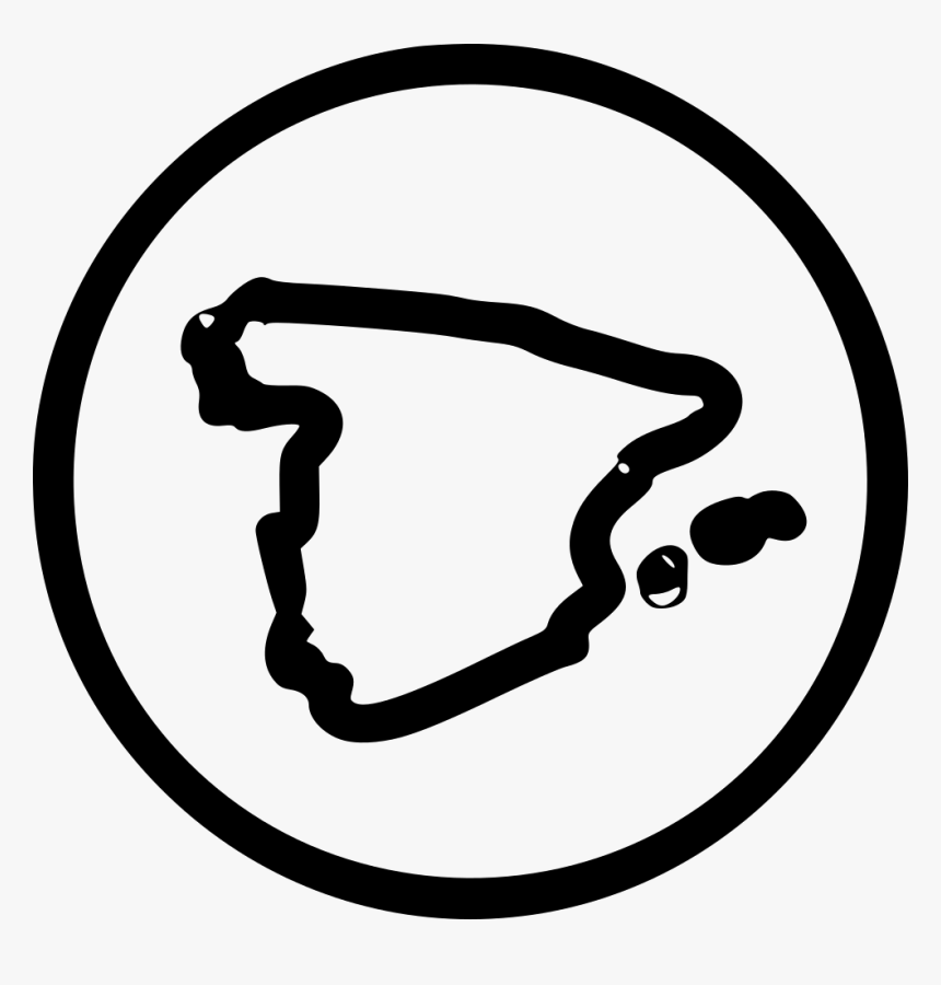 Spain - White Spanish Flag Icon Png, Transparent Png