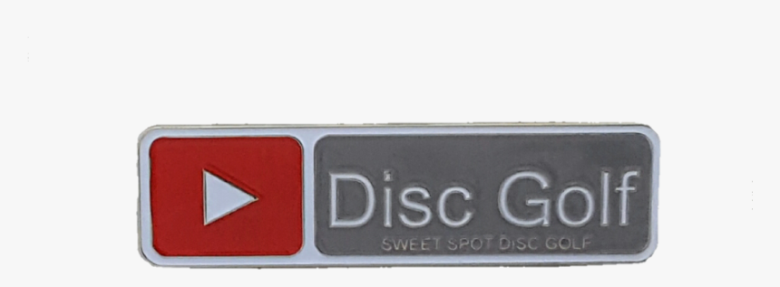 Play Disc Golf Or Basket Pins For Your Bag, Hat, Clothing - Label, HD Png Download