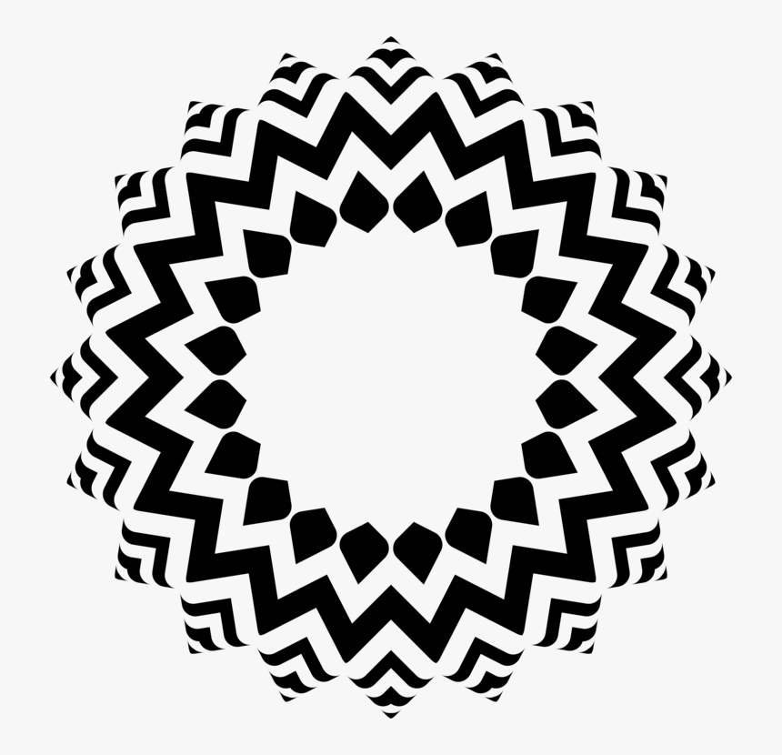 Greek, Frame, Line Art, Vintage, Retro, Flourish - Strawberry Kaleidoscope, HD Png Download