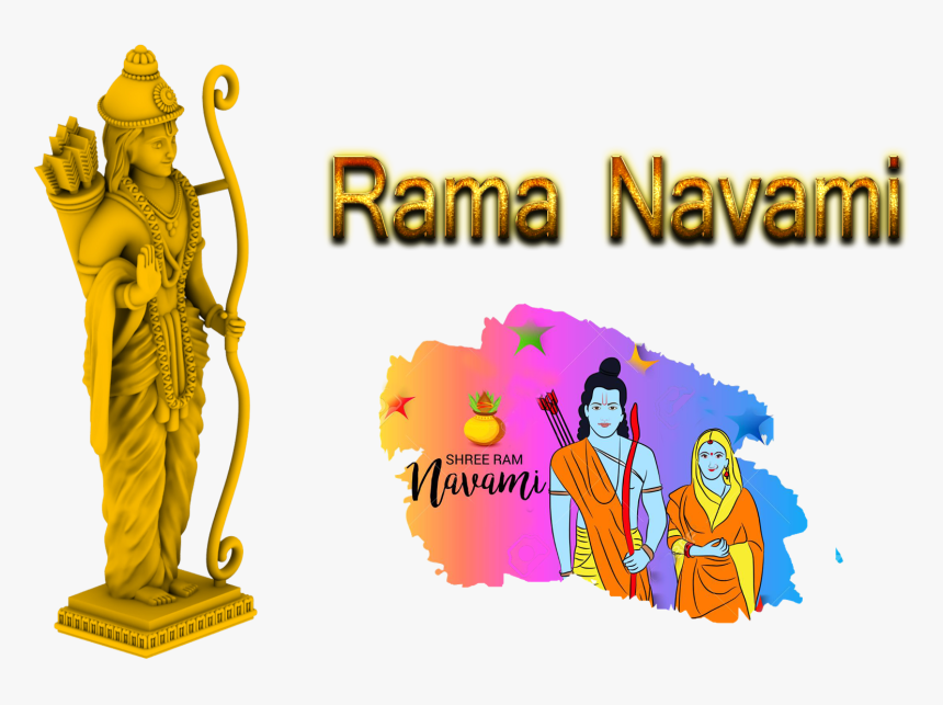 Rama Navami Png Image File19 Png Background - Cartoon, Transparent Png