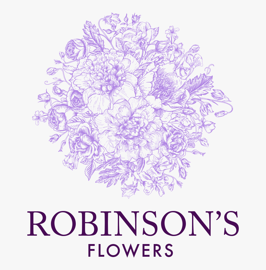Robinson S Flowers - Graphic Design, HD Png Download