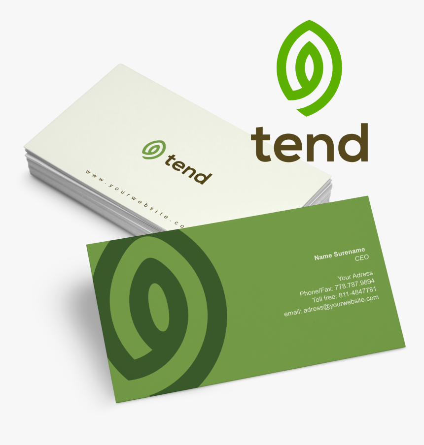 Business Card Logo - Logo And Business Card, HD Png Download