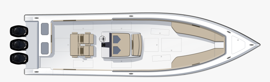 38cc Seating Option 2 
 Data Obj Fit Contain 
 Data - Fountain Boat Top View, HD Png Download