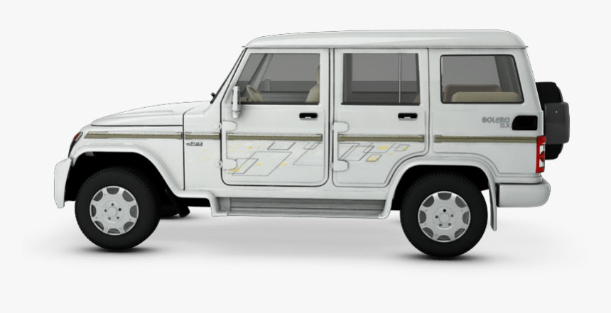 Bolero Car Side View, HD Png Download