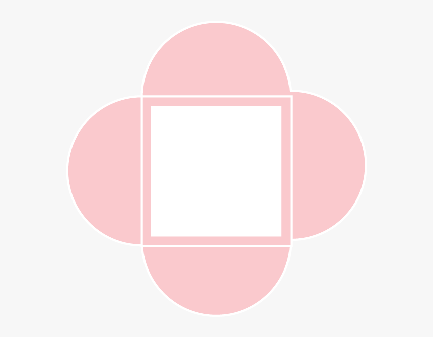 Pochette Or Petal Fold Wedding Card - Circle, HD Png Download