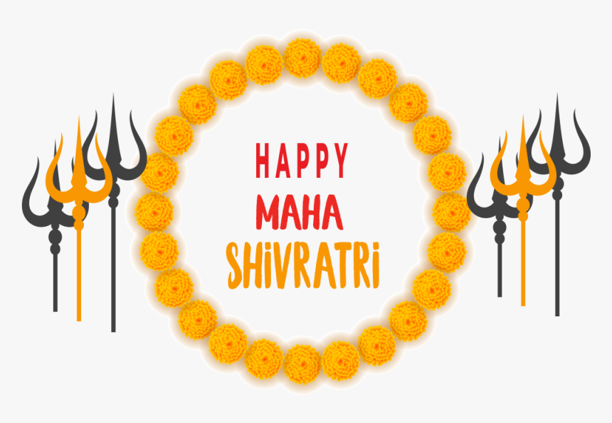 Maha Shivratri Stickers For Whatsapp - Maha Shivratri Text Png, Transparent Png
