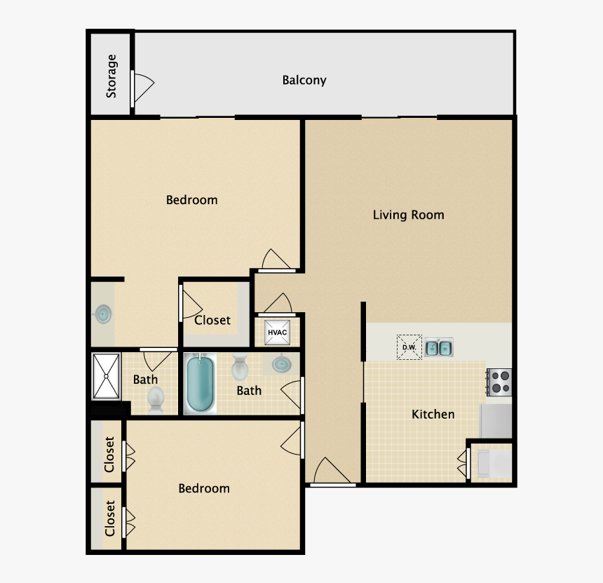 Floor Plan, HD Png Download