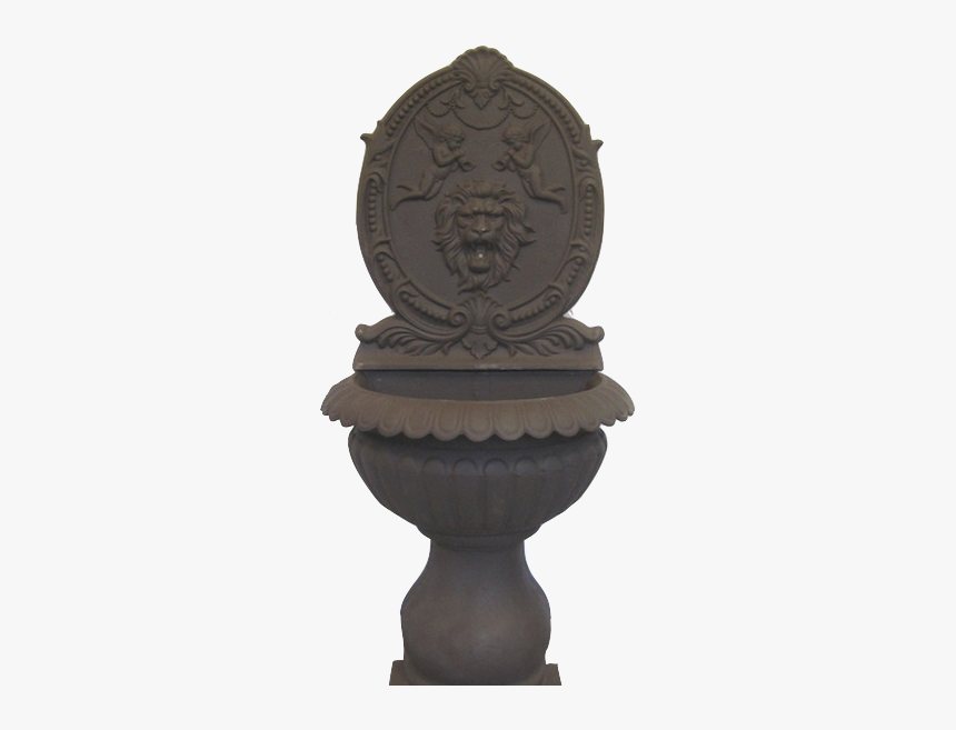 Cast Iron Wall Fountain - Carving, HD Png Download