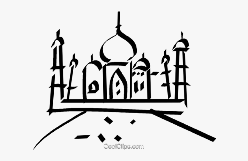 Taj Mahal Clipart Vector, HD Png Download