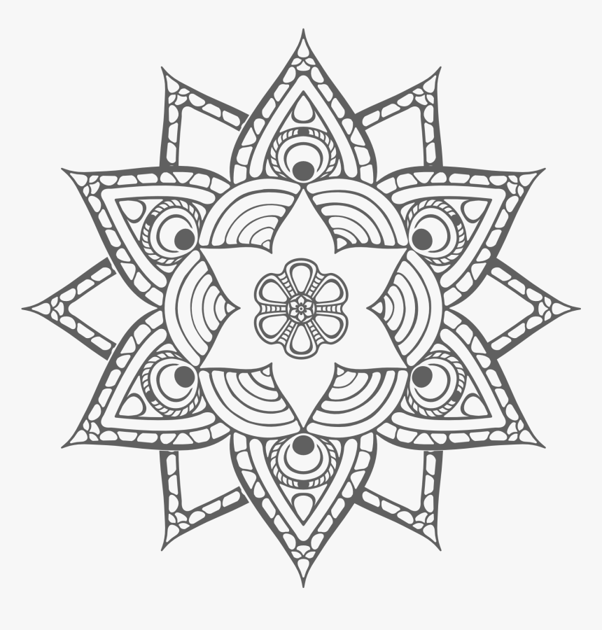 Oriental Design - Mandala, HD Png Download