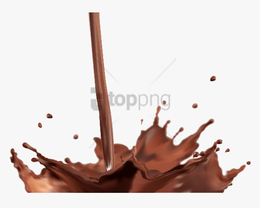 Free Png Download Chocolate Milk Splash Png Png Images - Chocolate Milk Splash Png, Transparent Png