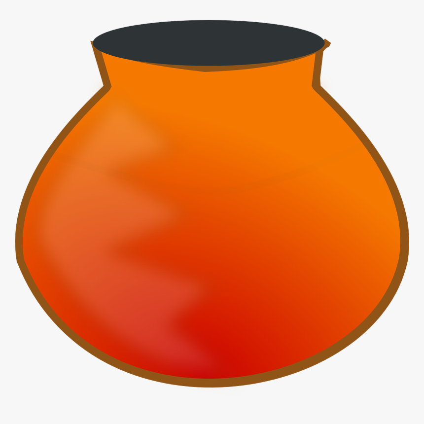 Free Vector Earthen Pot - Pot Clip Art, HD Png Download
