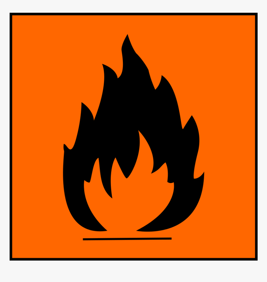 Symbol Of Highly Flammable, HD Png Download