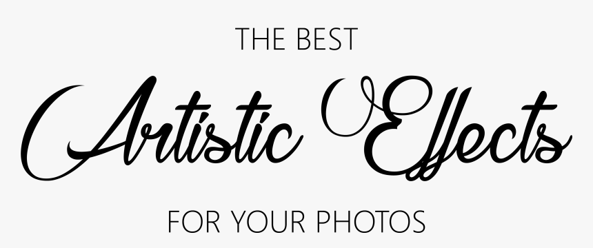 The Best Artistic Effects For Your Photos - Calligraphy, HD Png Download
