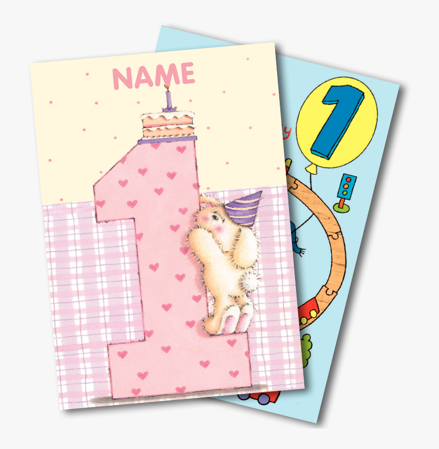 1st Birthday Cards - Paper, HD Png Download