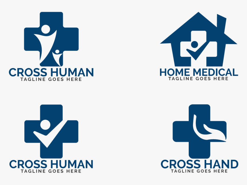 Home Medical Logo Design Set - Medical Logo 1, HD Png Download