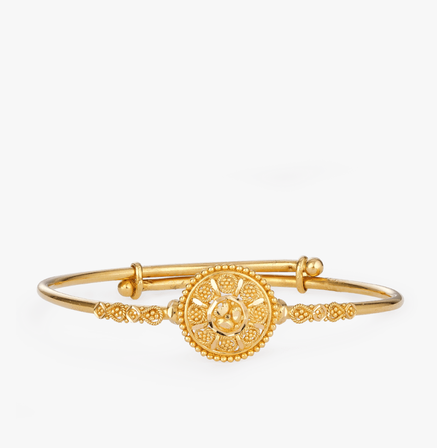 22k Gold Bangle For Baby Girl, HD Png Download