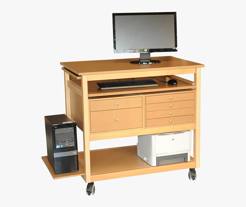 Computer Desk, HD Png Download
