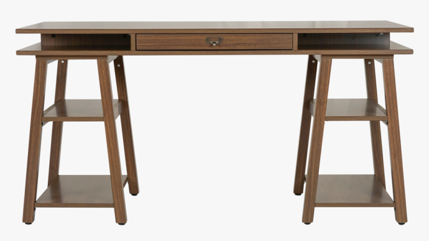 Double Star Furniture Hampton Trestle Computer Desk - Trestle Desk Nz, HD Png Download