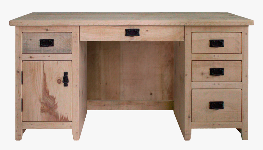 Rustic Computer Desk - Desk, HD Png Download