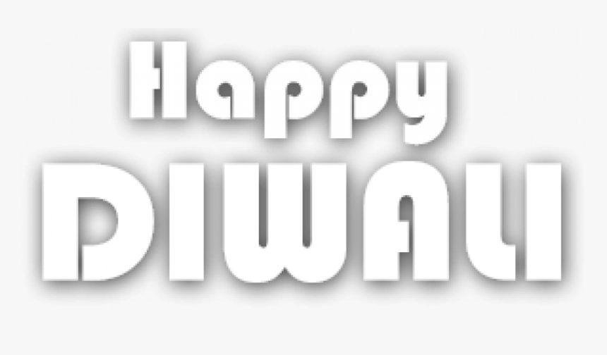 Happy Diwali White Png, Transparent Png