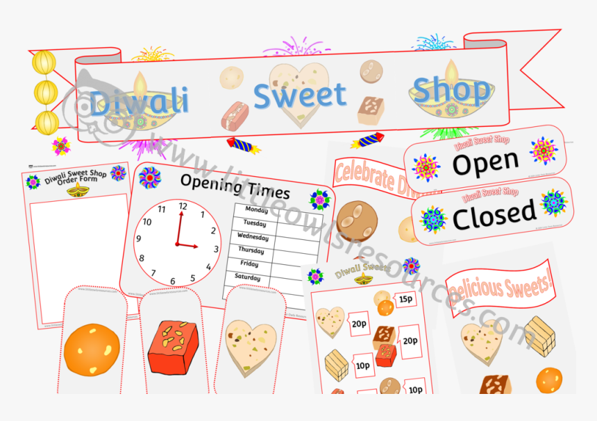 Diwali Sweet Shop Role-play Pack - Fête De La Musique, HD Png Download