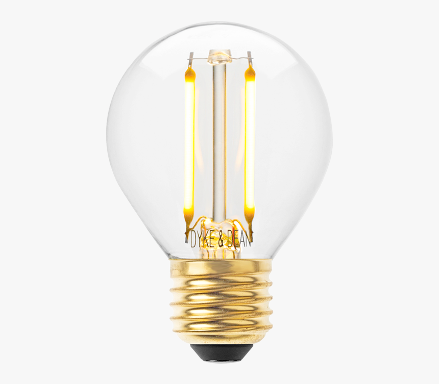 Dyke & Dean Led Golf Ball E27 Bulb - Incandescent Light Bulb, HD Png Download