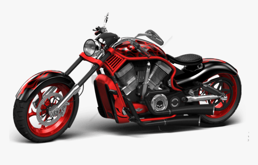 Free Png Harley Davidson Bike Png Image With Transparent - Red Harley Davidson Bikes, Png Download