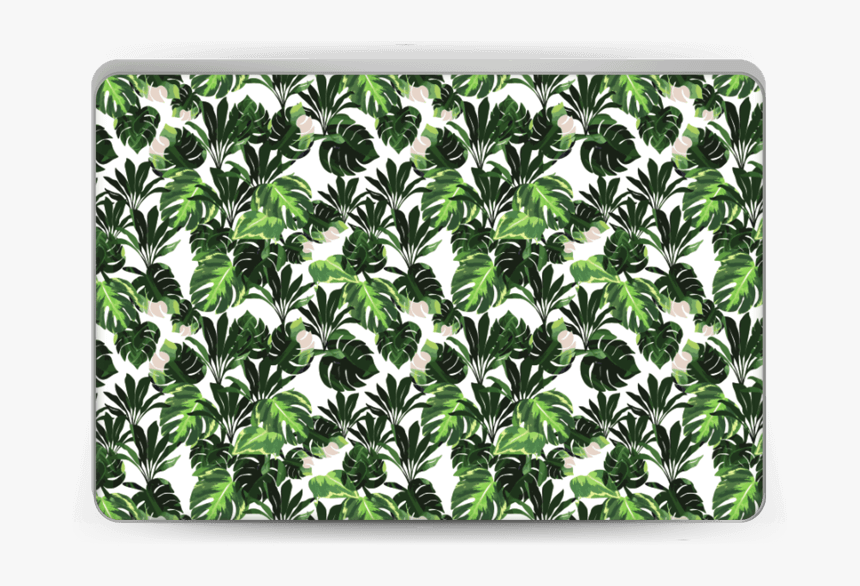 Green Leaves Skin Laptop - Computer Keyboard, HD Png Download