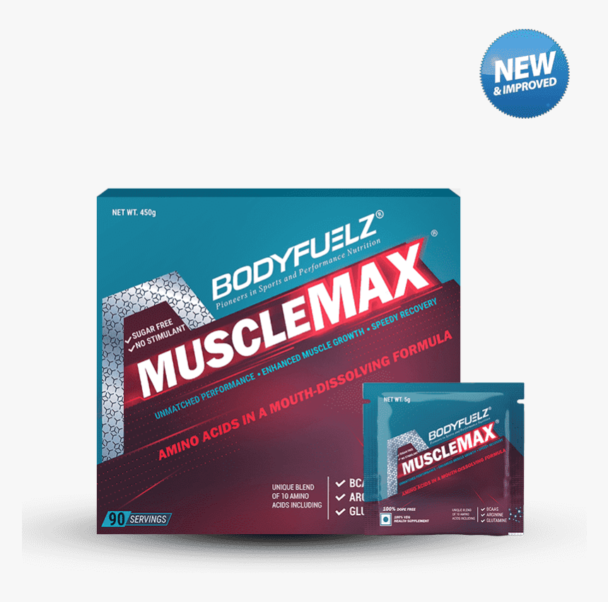 Bodyfuelz Musclemax - Graphic Design, HD Png Download