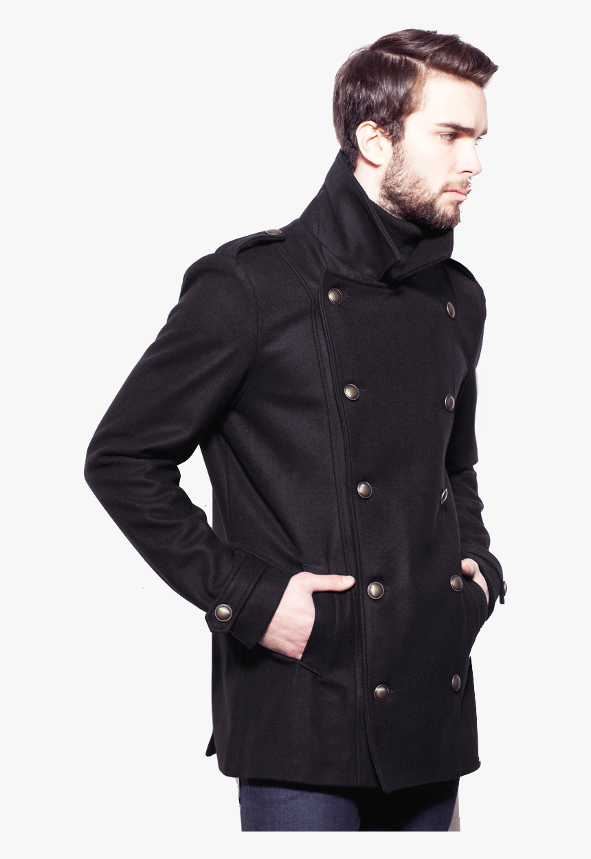 Mens Winter Coat - Overcoat, HD Png Download