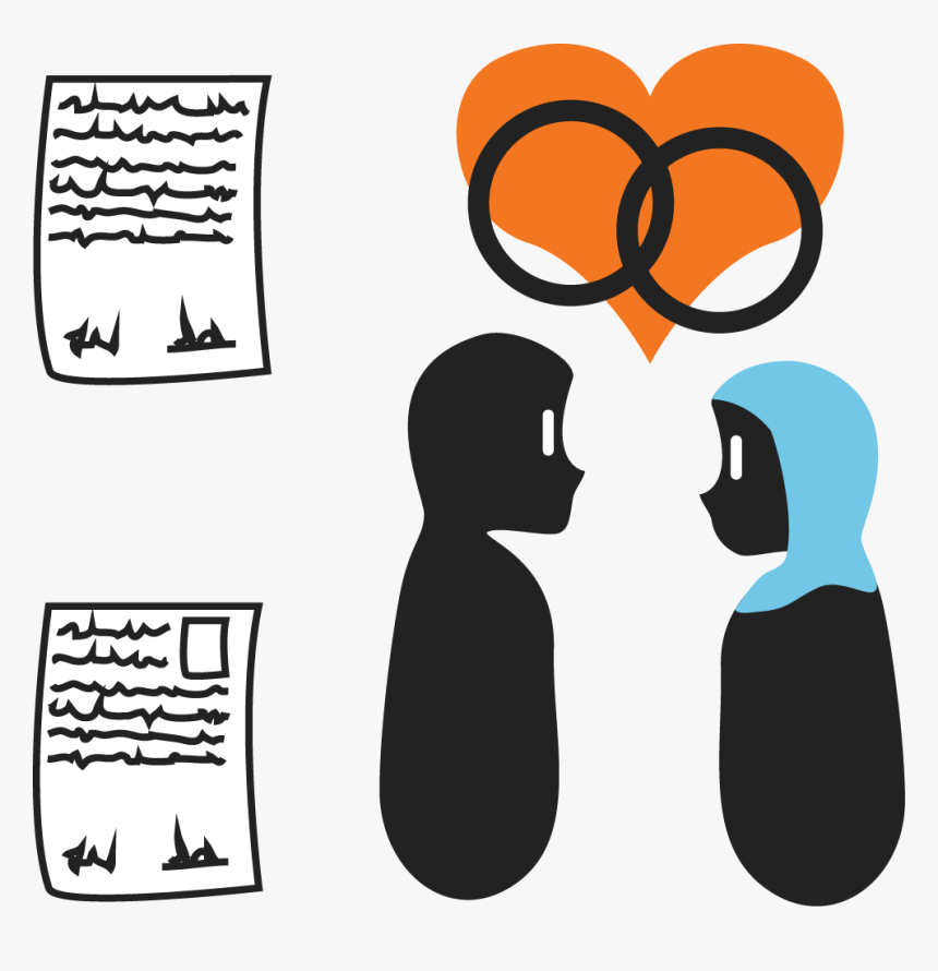 Marriage Contract Clipart - Marriage Certificate Clipart Png, Transparent Png