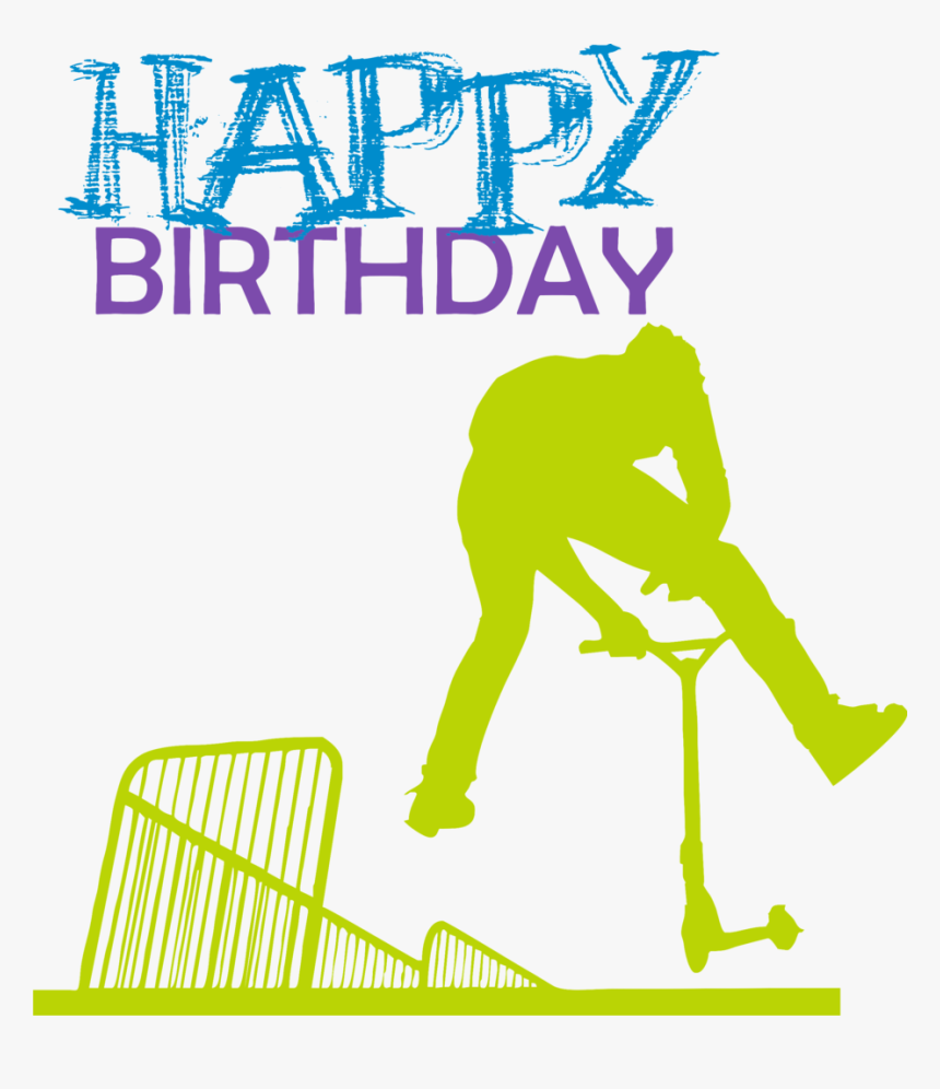 Birthday Party - Happy Birthday Pics Scooter, HD Png Download