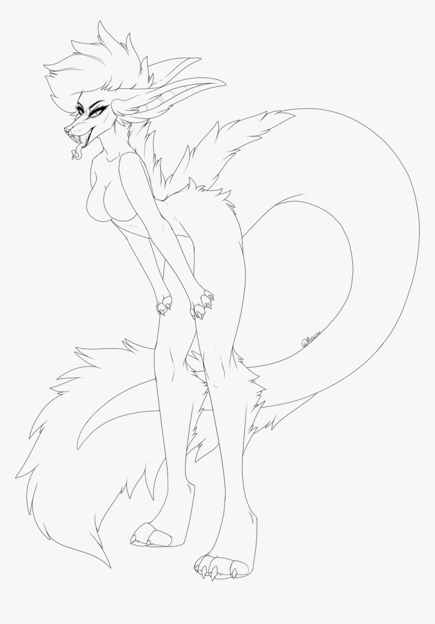 Human Top View Lineart - Transparent Creature Creature Lineart, HD Png Download