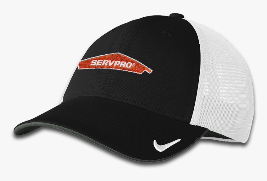 Servpro®/pga Tour Nike Mesh Black White Cap L/xl - Baseball Cap, HD Png Download