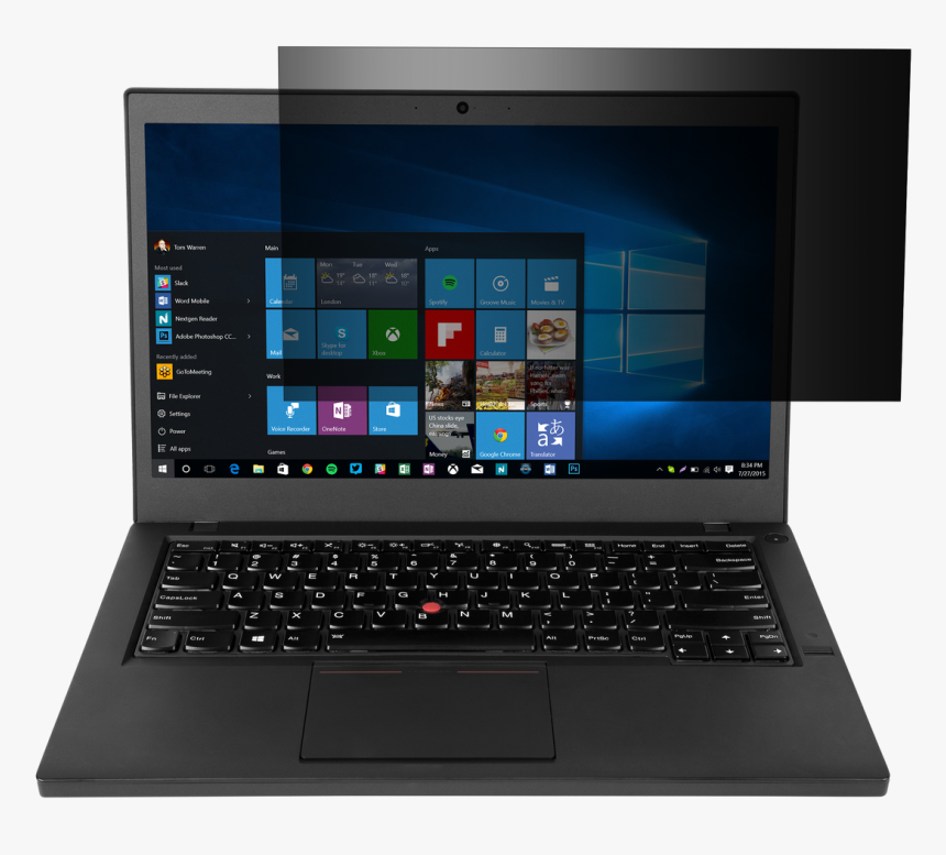 4vu™ Privacy Screen For - 16 10 Screens Laptops, HD Png Download