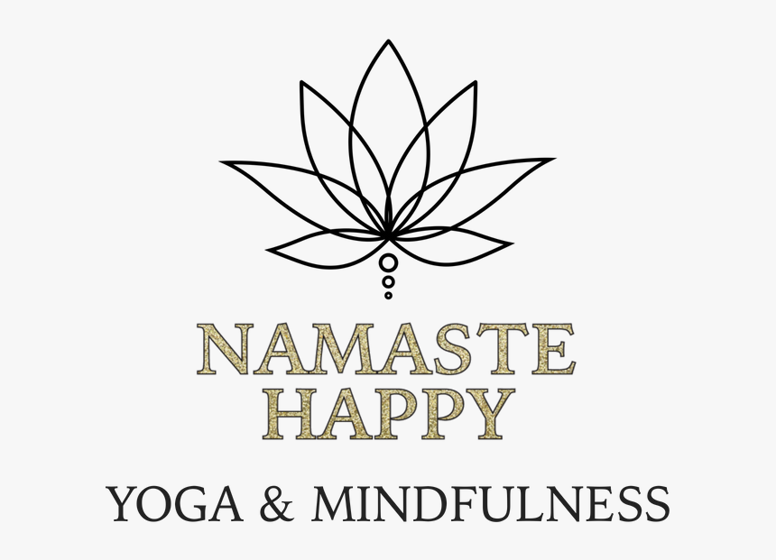 Namaste Happy - Line Art, HD Png Download