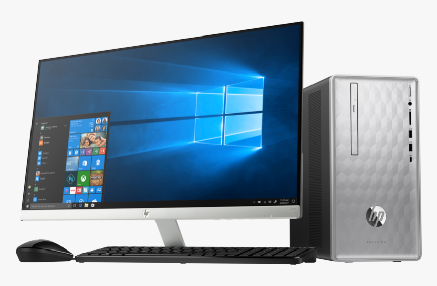 Hp Pav 590 P0032d Dt Pc, HD Png Download