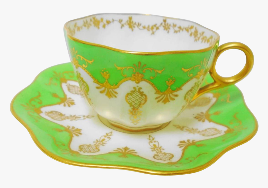 Exquisite Vintage Tea Cup And Saucer - Saucer, HD Png Download