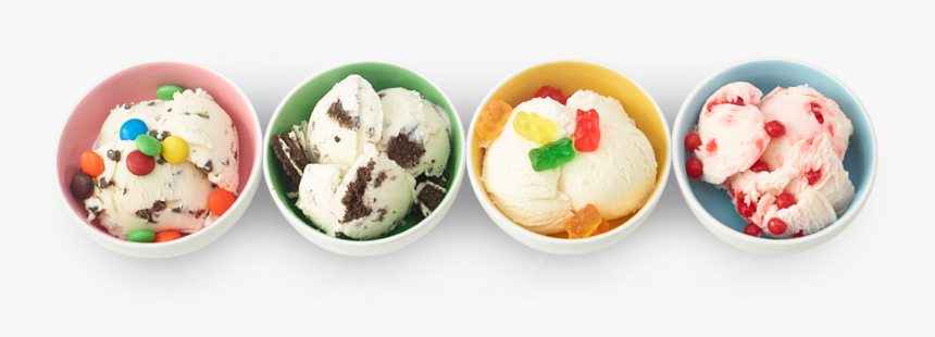 Bowls Of Ice Cream, HD Png Download