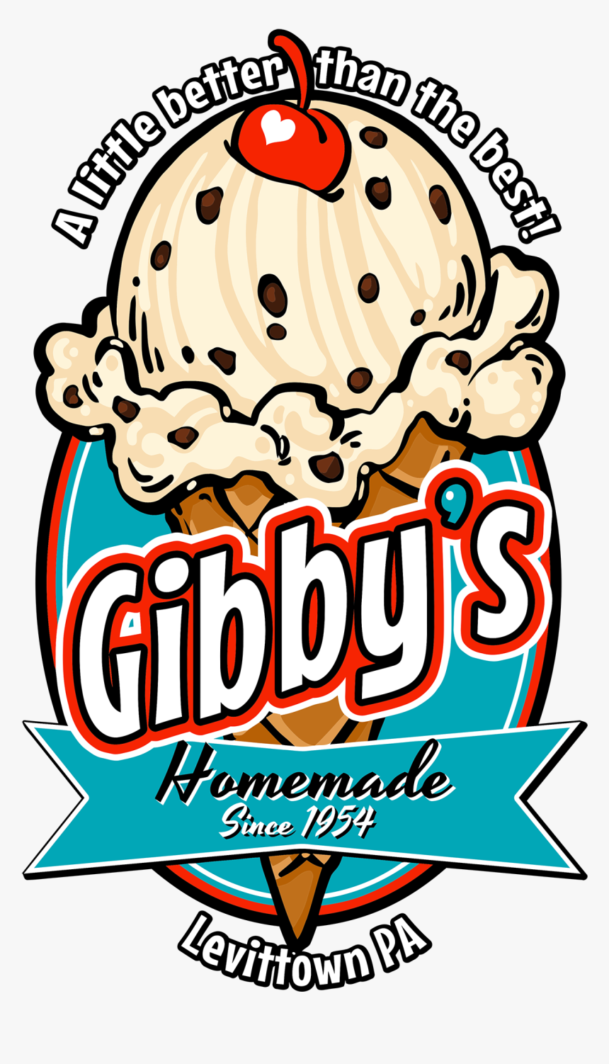 Ice Cream Shop Logo, HD Png Download