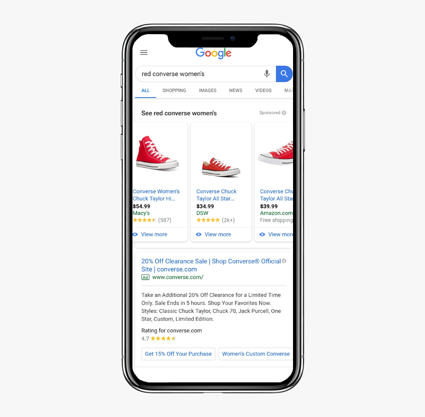 Google Results On Phone - Iphone View Current Esim Profile, HD Png Download
