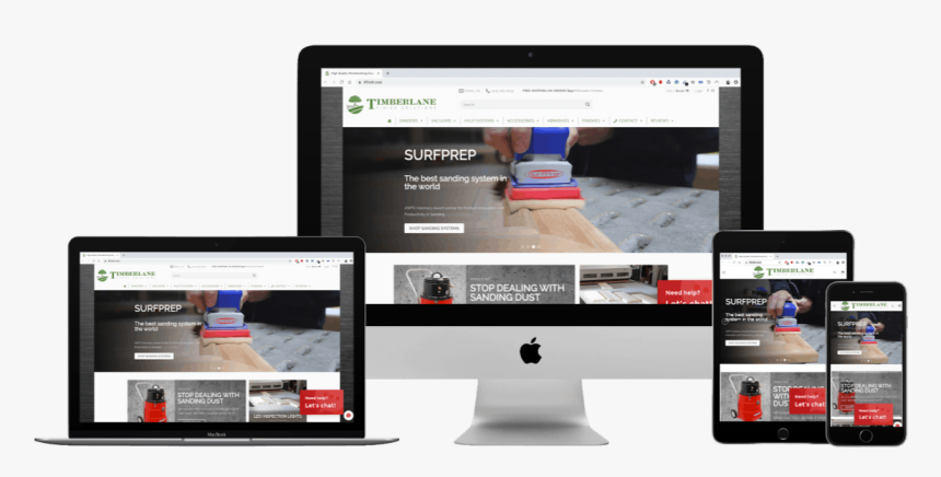 Wood Shop Supplier Ecommerce Website - Operating System, HD Png Download