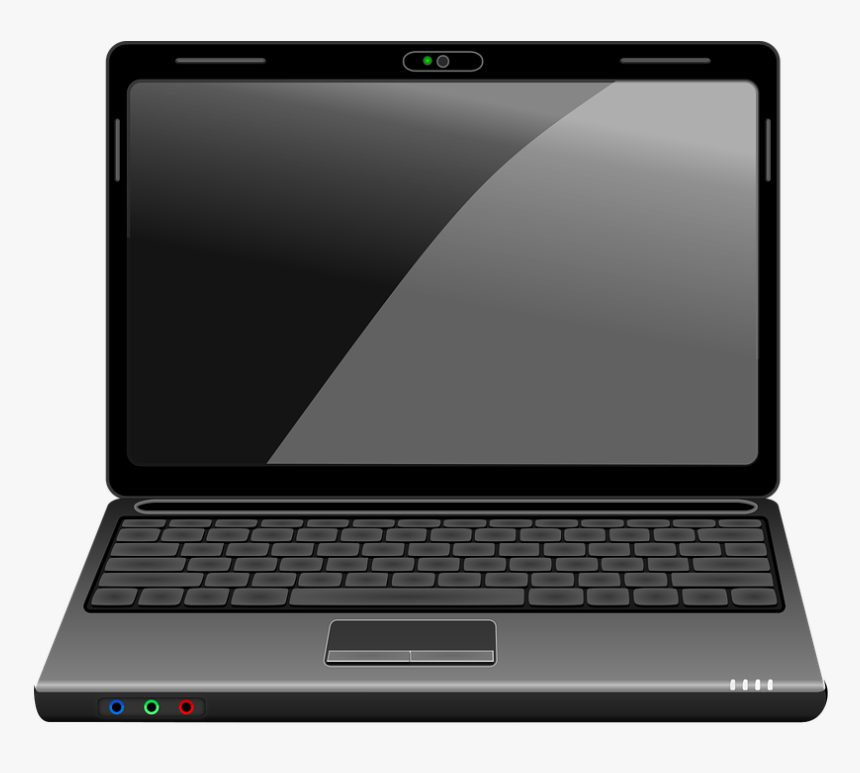 Free Images Black And - Laptop Black And White Clipart, HD Png Download